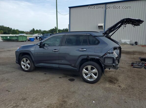 4T3D6RFV6MU043671 2021 TOYOTA RAV4 Gray უკანა მარცხენა