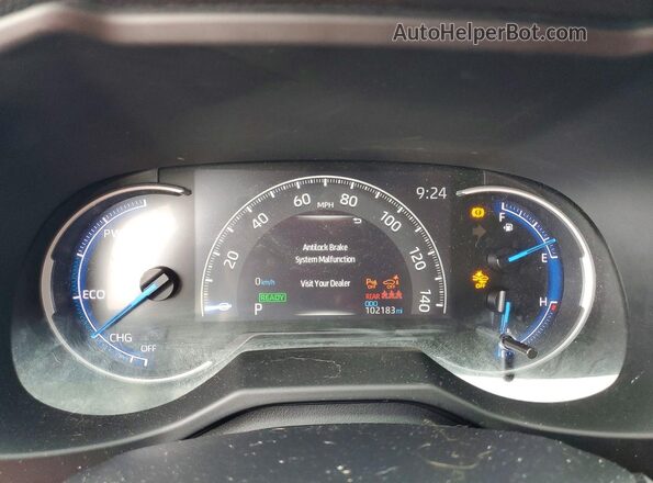 4T3D6RFV6MU043671 2021 TOYOTA RAV4 Gray ხელსაწყოთა პანელის ხედი