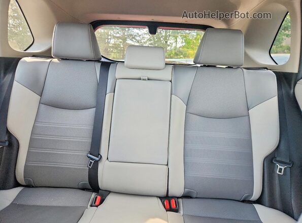 4T3D6RFV9MU050341 2021 TOYOTA RAV4 Gray Вид задніх сидінь
