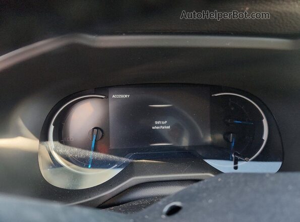 4T3D6RFV9MU050341 2021 TOYOTA RAV4 Gray Вид щитка приладів