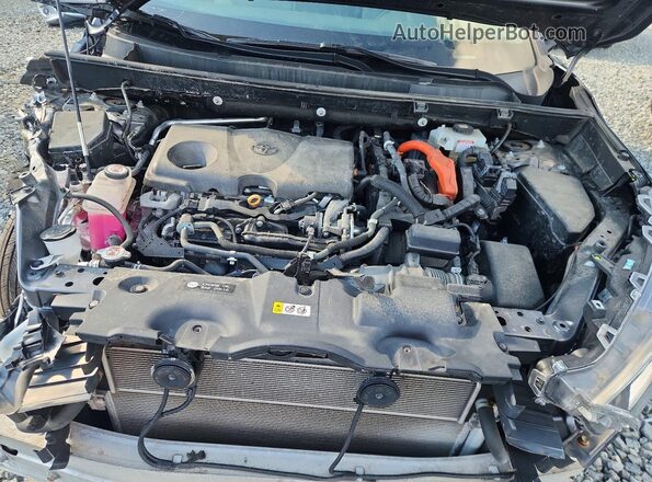 4T3D6RFV9MU050341 2021 TOYOTA RAV4 Gray Вид підкапотного простору