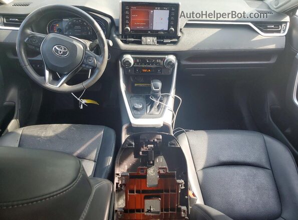 4T3D6RFV9MU053627 2021 TOYOTA RAV4 Charcoal Dashboard view