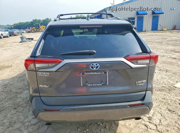 4T3D6RFV9MU053627 2021 TOYOTA RAV4 Charcoal Rear view