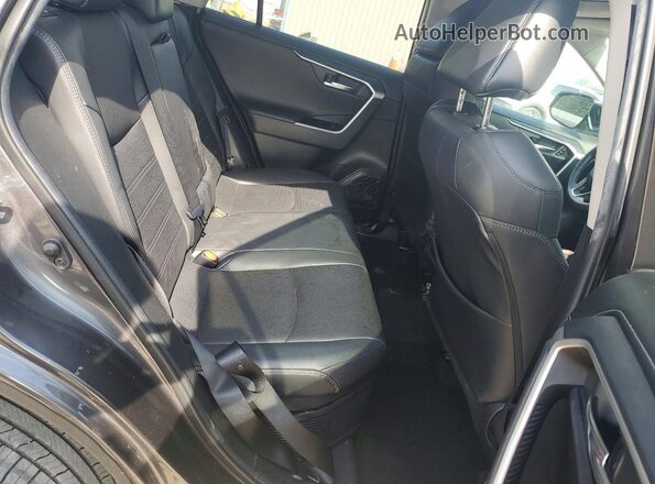 4T3D6RFV9MU053627 2021 TOYOTA RAV4 Charcoal Rear interior view