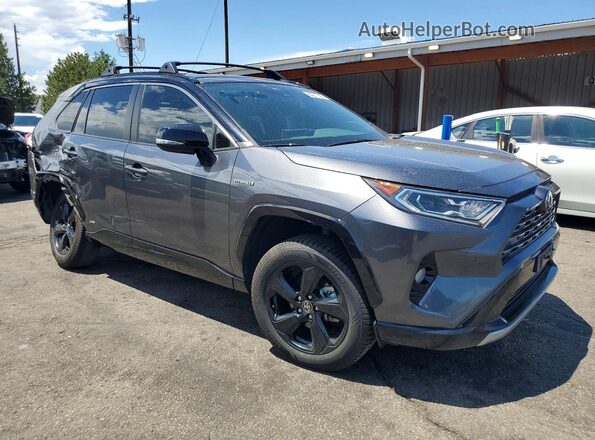 4T3E6RFV0MU029043 2021 TOYOTA RAV4 Gray Przód prawy