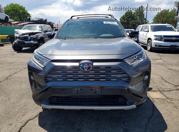 4T3E6RFV0MU029043 2021 TOYOTA RAV4 Gray Widok z przodu