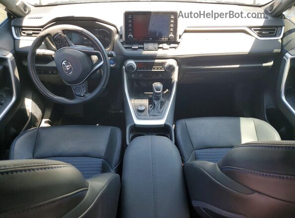 4T3E6RFV0MU029043 2021 TOYOTA RAV4 Gray Widok deski rozdzielczej
