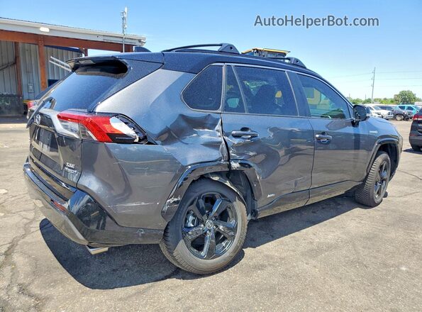4T3E6RFV0MU029043 2021 TOYOTA RAV4 Gray Tył prawy