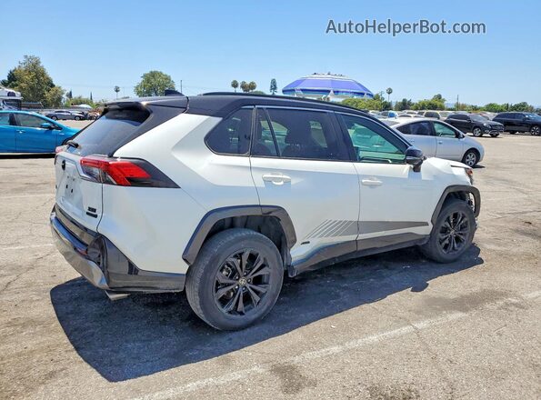 4T3E6RFV4NU092289 2022 TOYOTA RAV4 Белый Задняя правая четверть