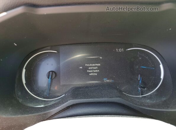 4T3E6RFV4NU092289 2022 TOYOTA RAV4 Белый Вид щитка приборов