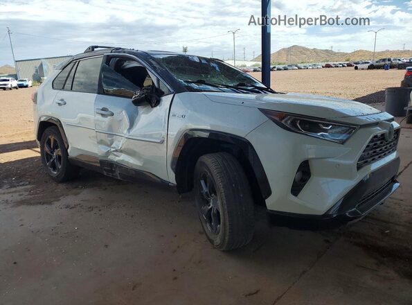 4T3EWRFV5LU006436 2020 TOYOTA RAV4 White Передня права чверть