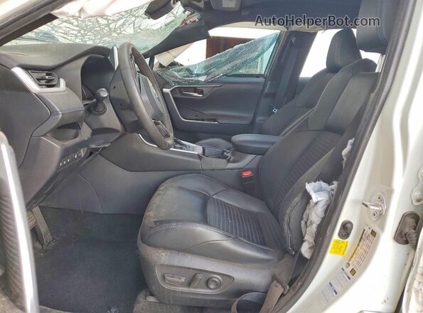 4T3EWRFV5LU006436 2020 TOYOTA RAV4 White Вид салону спереду