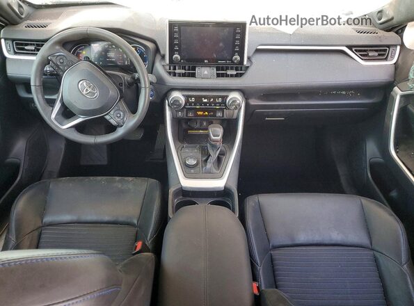 4T3EWRFV5LU006436 2020 TOYOTA RAV4 White Вид панелі приладів
