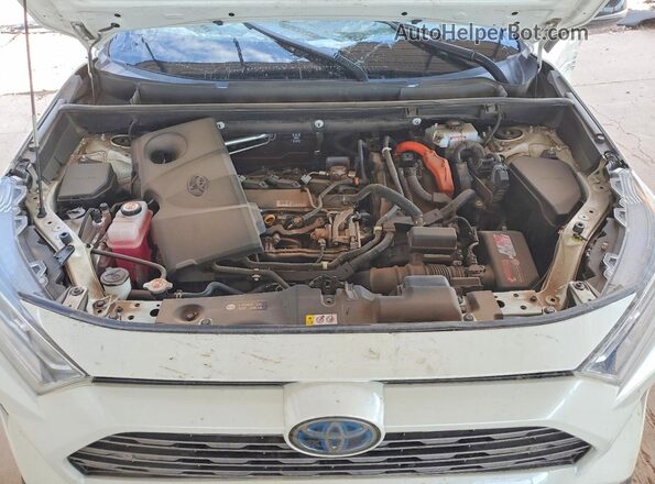 4T3EWRFV5LU006436 2020 TOYOTA RAV4 White Вид підкапотного простору
