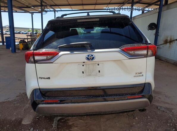 4T3EWRFV5LU006436 2020 TOYOTA RAV4 White Вид ззаду
