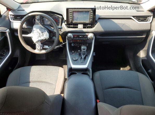 4T3LWRFV3MU035684 2021 TOYOTA RAV4 Red წინა პანელის ხედი