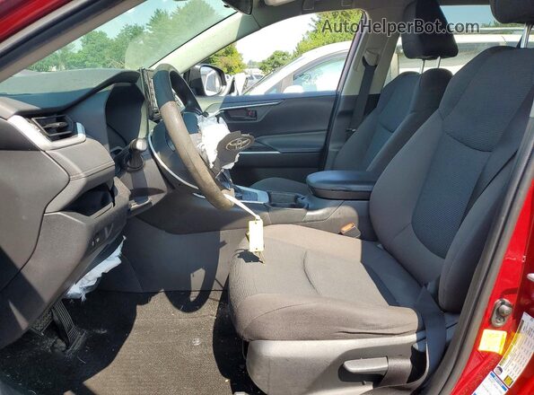 4T3LWRFV3MU035684 2021 TOYOTA RAV4 Red წინა სალონის ხედი