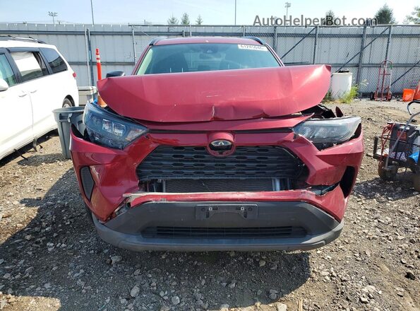 4T3LWRFV3MU035684 2021 TOYOTA RAV4 Red წინა ხედი