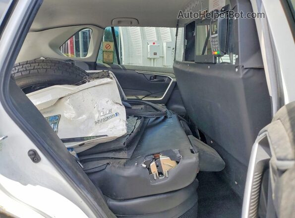 4T3LWRFV8MU039200 2021 TOYOTA RAV4 White Widok wnętrza z tyłu