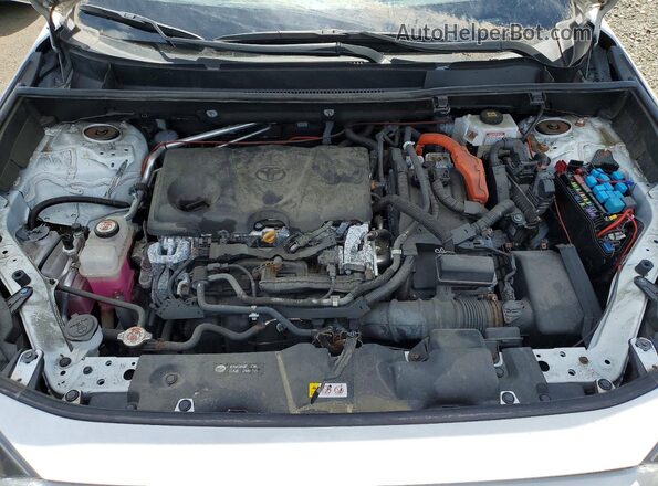 4T3LWRFV8MU039200 2021 TOYOTA RAV4 White Widok komory silnika