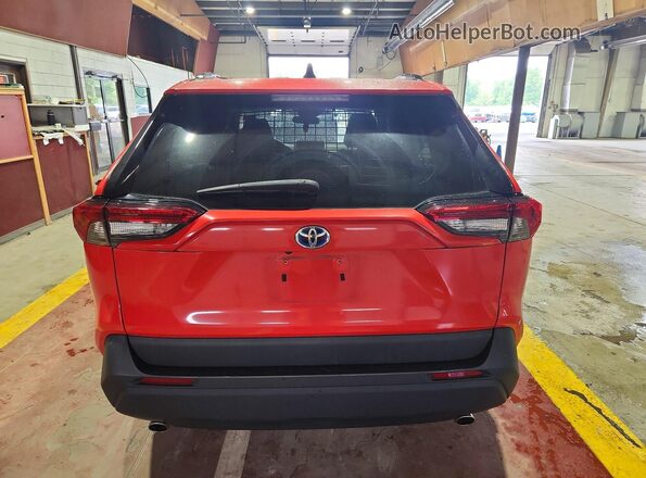 4T3LWRFV8PU097375 2023 TOYOTA RAV4 Red Widok z tyłu