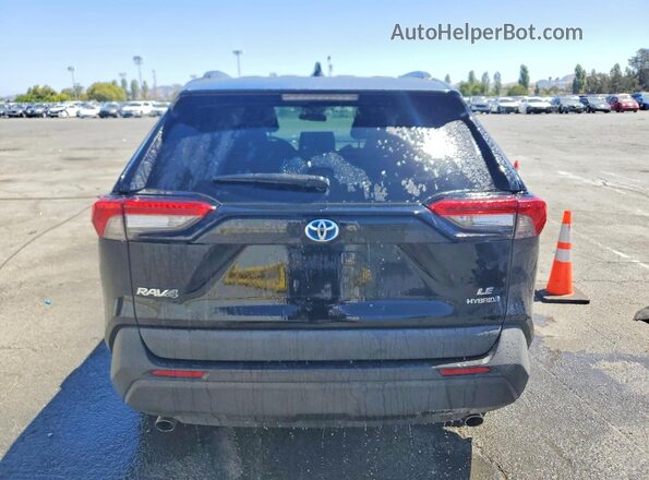 4T3MWRFV5NU065078 2022 TOYOTA RAV4 Черный Вид сзади