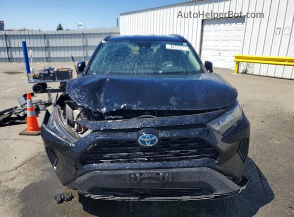4T3MWRFV5NU065078 2022 TOYOTA RAV4 Черный Вид спереди