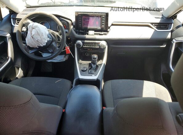 4T3MWRFV5NU065078 2022 TOYOTA RAV4 Черный Вид панели приборов