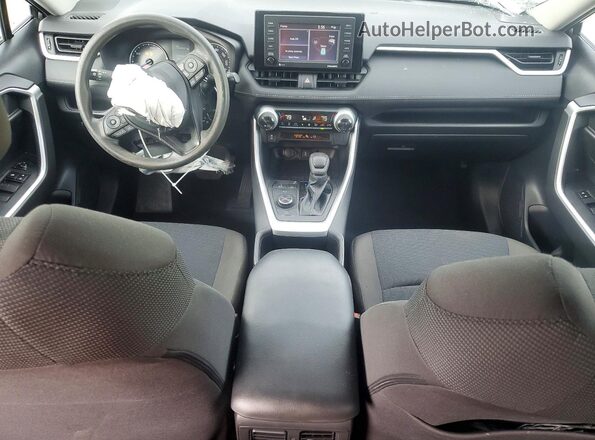 4T3MWRFV9NU063883 2022 TOYOTA RAV4 Серый Вид панели приборов