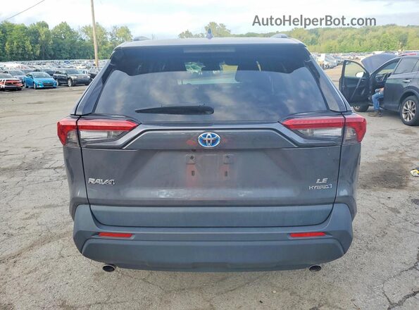 4T3MWRFV9NU063883 2022 TOYOTA RAV4 Серый Вид сзади