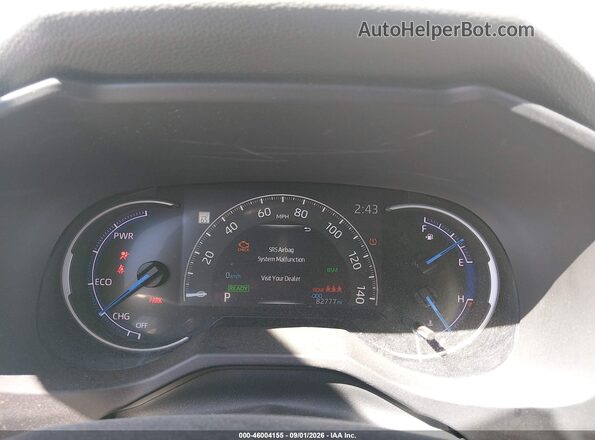 4T3MWRFVXRU138032 2024 TOYOTA RAV4 HYBRID Белый Вид задних сидений