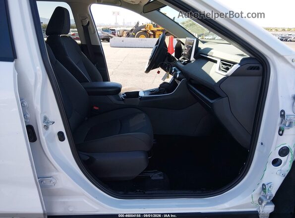 4T3MWRFVXRU138032 2024 TOYOTA RAV4 HYBRID Белый Вид салона спереди