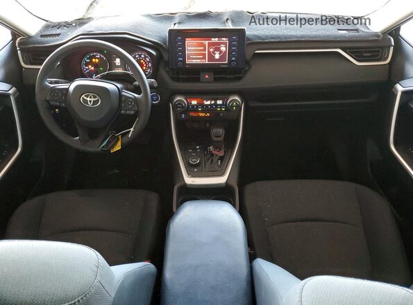 4T3R6RFV8LU004388 2020 TOYOTA RAV4 Gray წინა პანელის ხედი