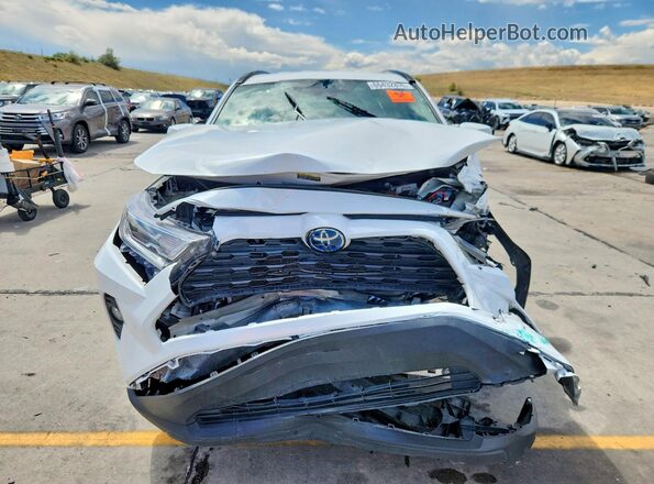 4T3RWRFV0MU042103 2021 TOYOTA RAV4 White Vista frontal