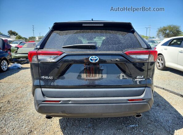 4T3RWRFV2MU034939 2021 TOYOTA RAV4 Black Rear view