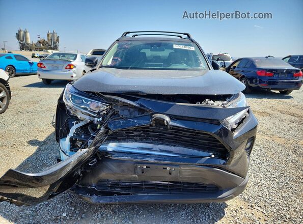 4T3RWRFV2MU034939 2021 TOYOTA RAV4 Black Front view