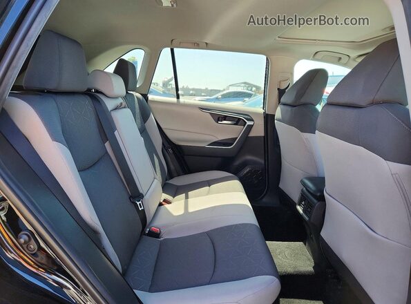 4T3RWRFV2MU034939 2021 TOYOTA RAV4 Black Rear interior view