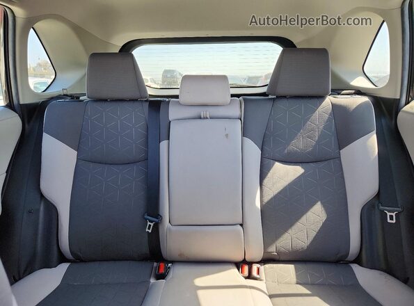 4T3RWRFV2MU034939 2021 TOYOTA RAV4 Black Rear seats view