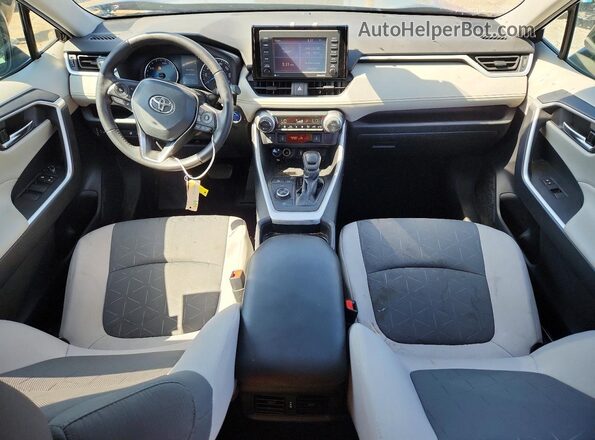 4T3RWRFV2MU034939 2021 TOYOTA RAV4 Black Dashboard view