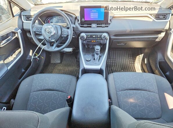4T3RWRFV2RU145711 2024 TOYOTA RAV4 Черный Вид панели приборов