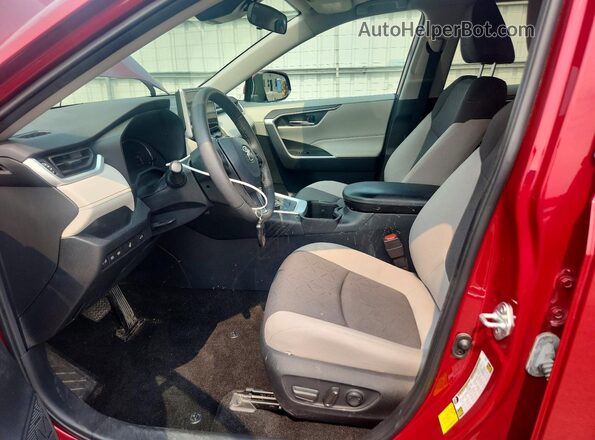 4T3RWRFV4RU140168 2024 TOYOTA RAV4 Красный Вид салона спереди