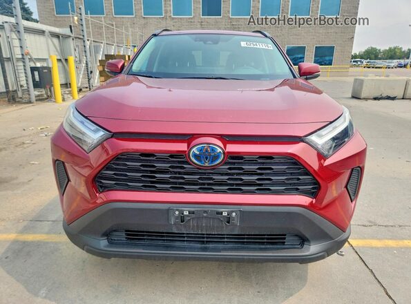 4T3RWRFV4RU140168 2024 TOYOTA RAV4 Красный Вид спереди
