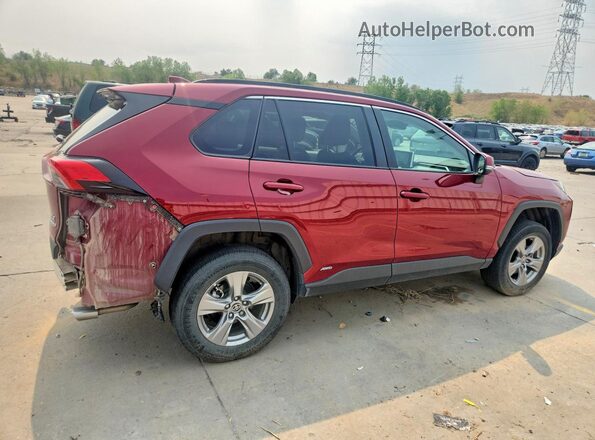 4T3RWRFV4RU140168 2024 TOYOTA RAV4 Красный Задняя правая четверть
