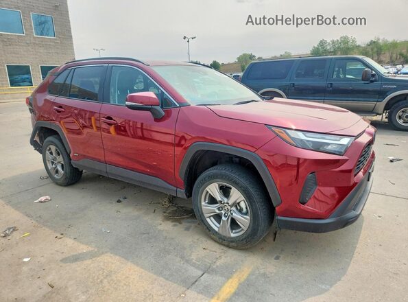 4T3RWRFV4RU140168 2024 TOYOTA RAV4 Красный Передняя правая четверть