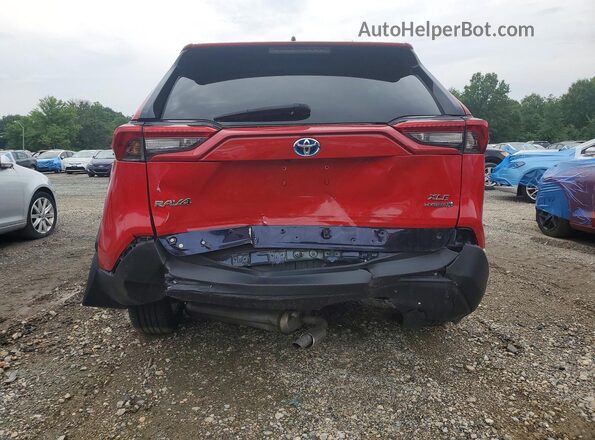 4T3RWRFV5PU084903 2023 TOYOTA RAV4 Red Widok z tyłu