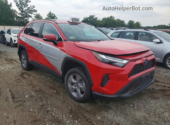 4T3RWRFV5PU084903 2023 TOYOTA RAV4 Red Przód prawy