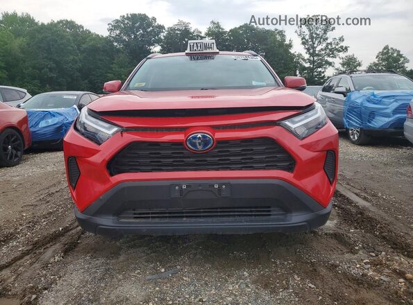4T3RWRFV5PU084903 2023 TOYOTA RAV4 Red Widok z przodu