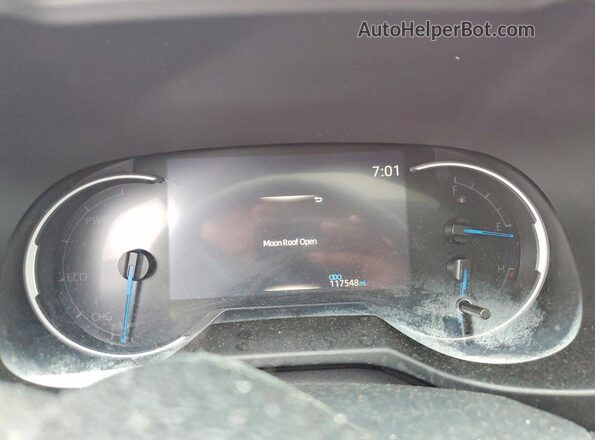 4T3RWRFV5PU084903 2023 TOYOTA RAV4 Red Widok zestawu wskaźników