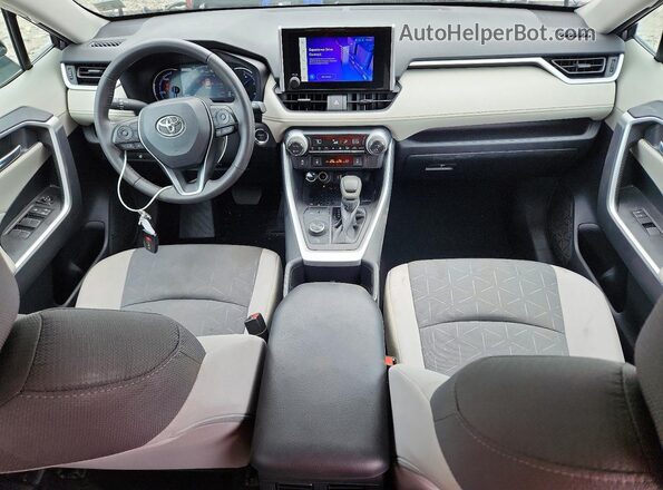 4T3RWRFV5RU114002 2024 TOYOTA RAV4 Gray Առջևի վահանակի տեսք
