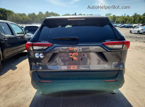 4T3RWRFV5SU198652 2025 TOYOTA RAV4 Серый Вид сзади